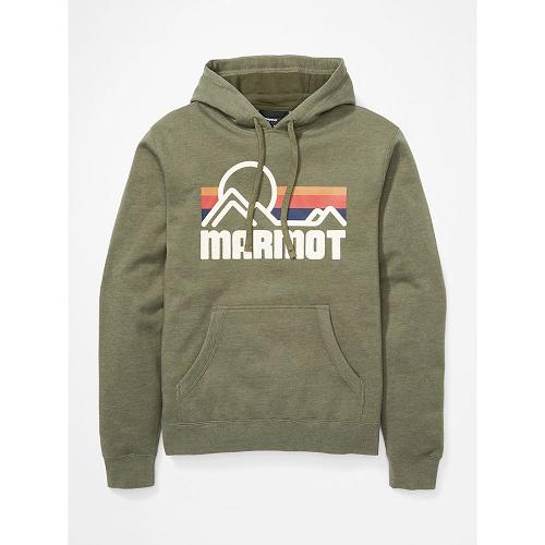 Marmot Clothes Purple NZ - Coastal Hoodies Mens NZ542389